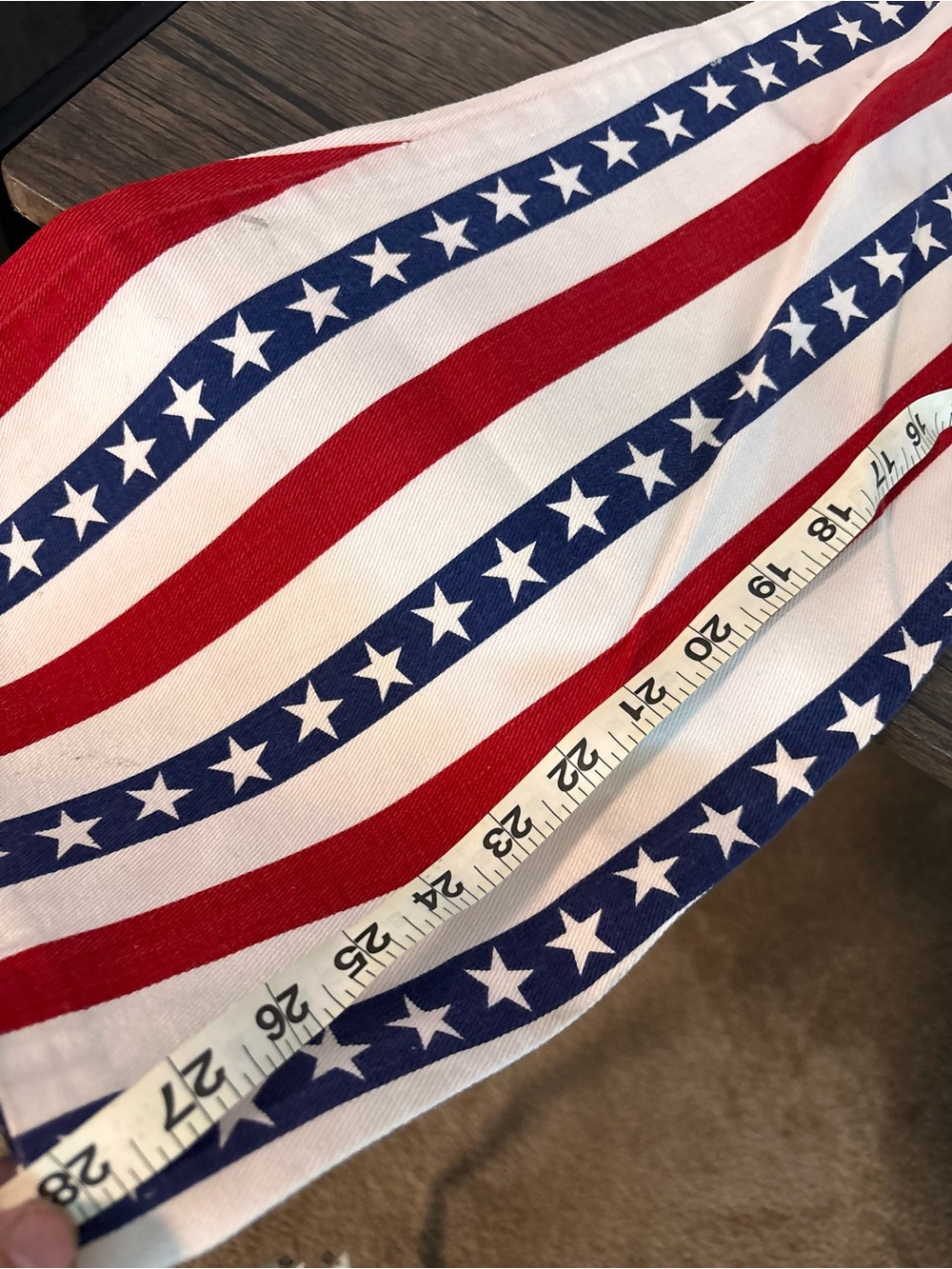 Vintage custom Stars and Stripes pants size waist 27 - Picture 4 of 7